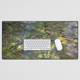 School of Fish Desk Mat