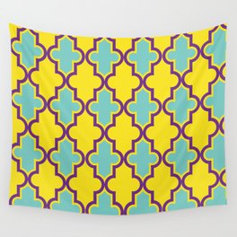 Patterned QuatreFoil Wall Tapestry