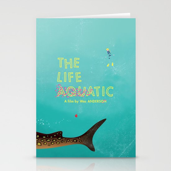 The Life Aquatic Stationery Cards