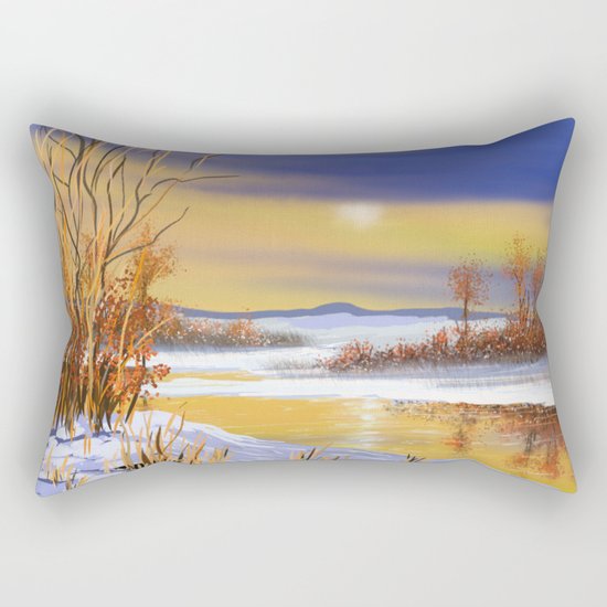 Winter 3 Rectangular Pillow