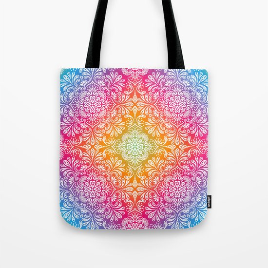 Spring Mandala Tote Bag