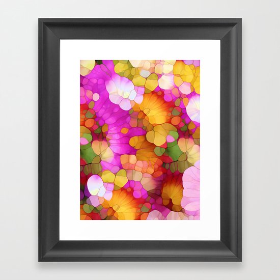 Happy Colors - Soul Vitamins Framed Art Print