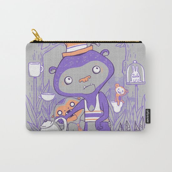 Tea Monkey Tea Party Carry-All Pouch