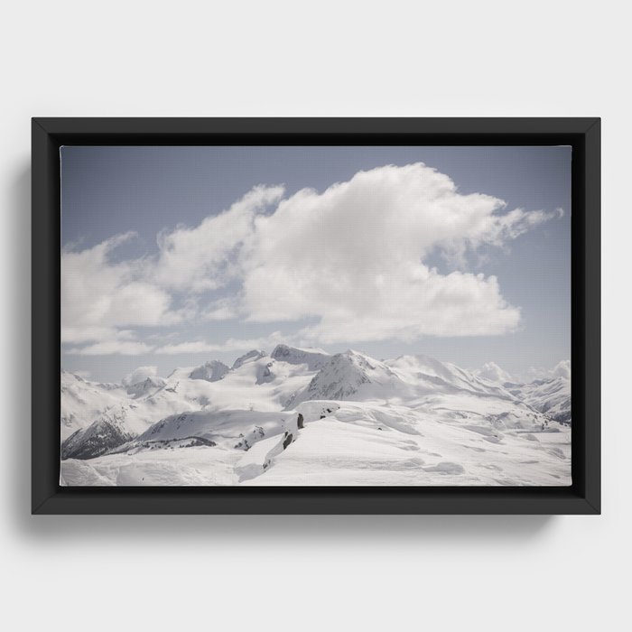 Whistler Summit Framed Canvas