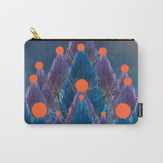 Floral abstract(49). Carry-All Pouch