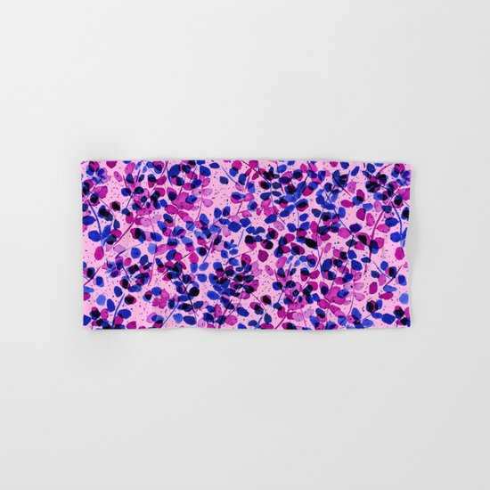 Synergy Purple Hand & Bath Towel