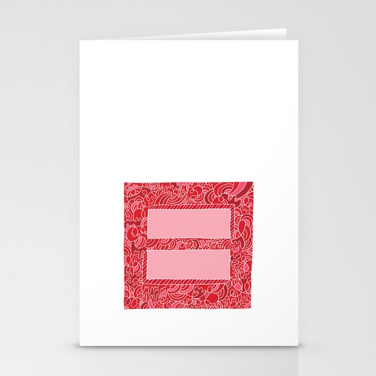 Support Marriage Equality. Stationery Cards
