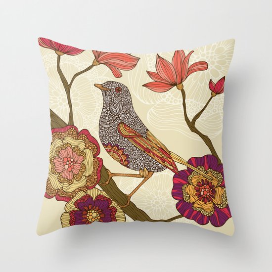 Frisky Christy Throw Pillow