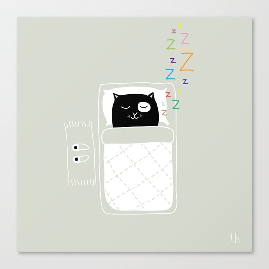 The Happy Dream Canvas Print