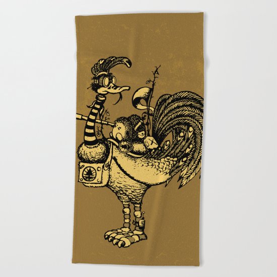 Nature warriors: Scouts v.2 Beach Towel