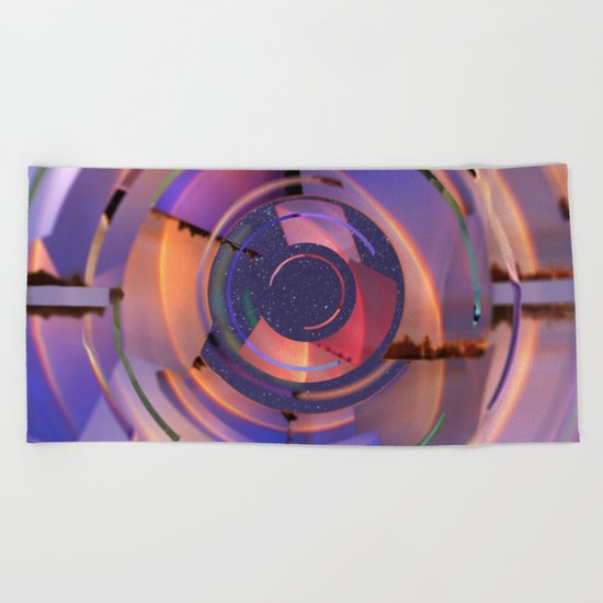 Rainbow Finder Beach Towel