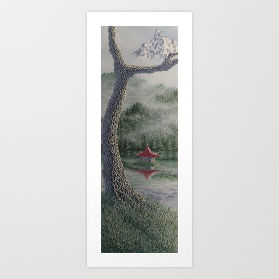 morgan's tree Art Print