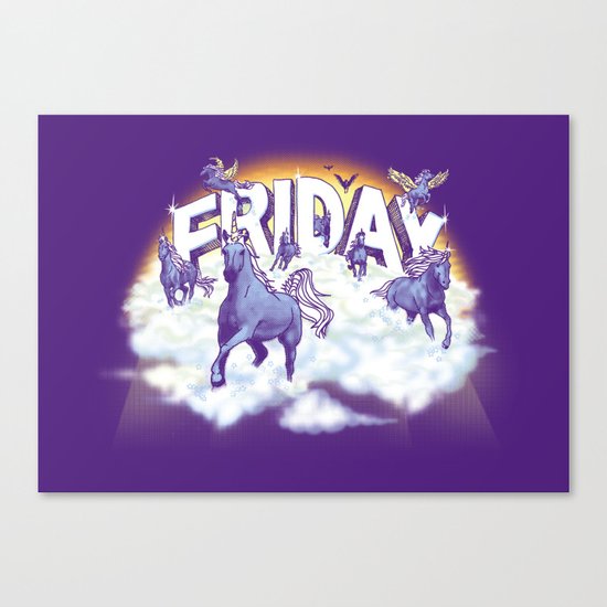 Friday! Canvas Print