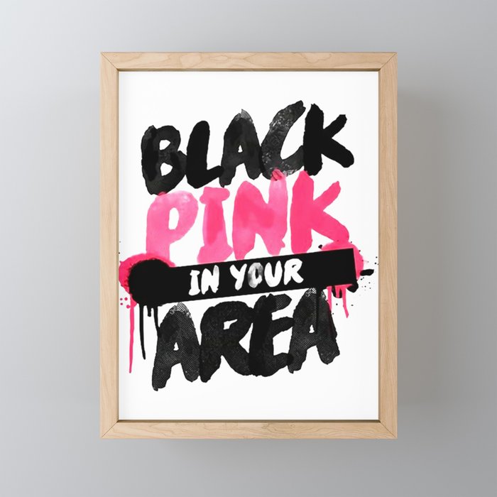 BlackPink Framed Mini Art Print