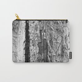 Carvings in Tree Trunk Gnarly Texture Pattern Carry-All Pouch