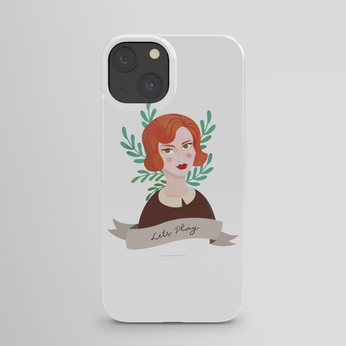 Kweens Gambit - Beth H. - Lets Play iPhone Case