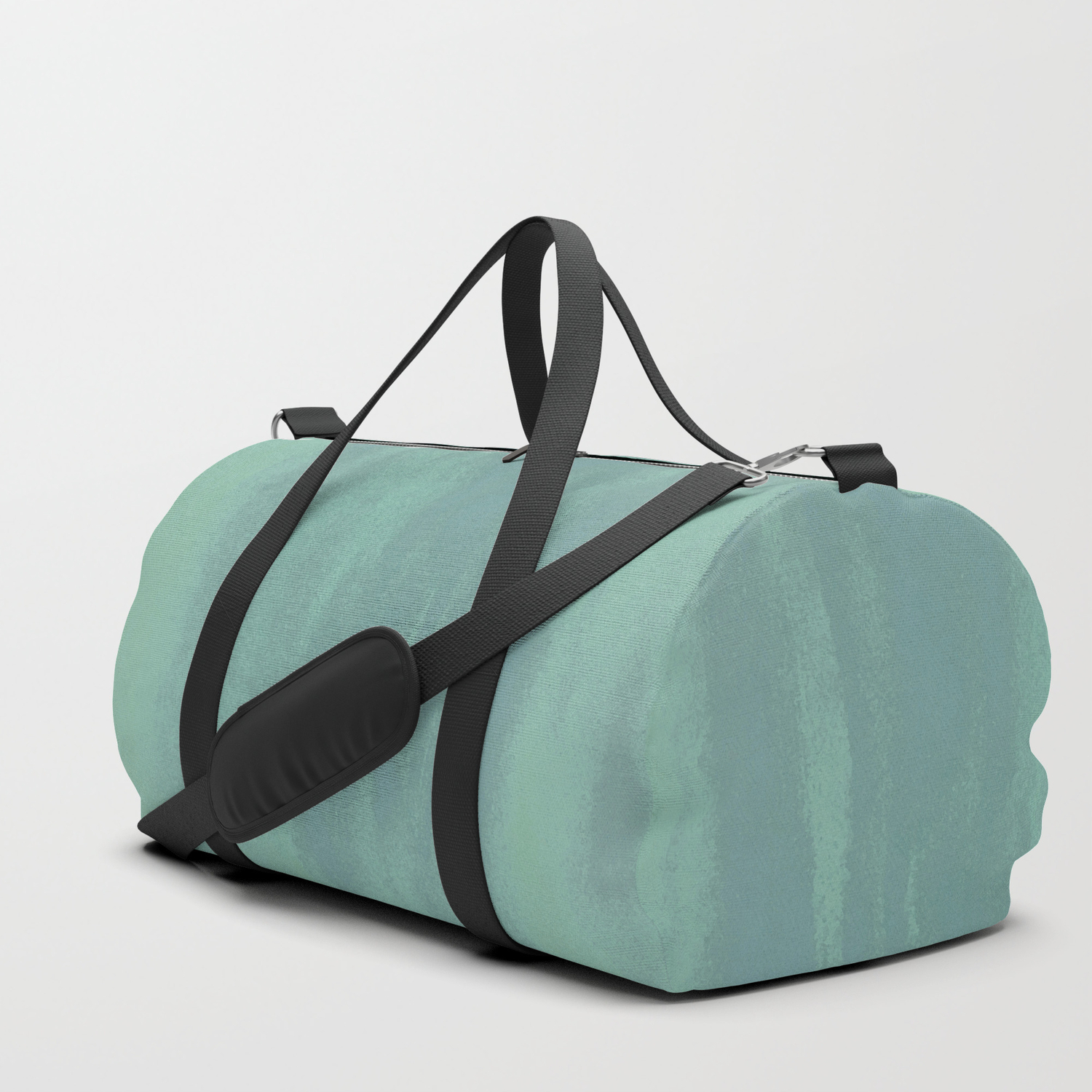 suede duffle bag