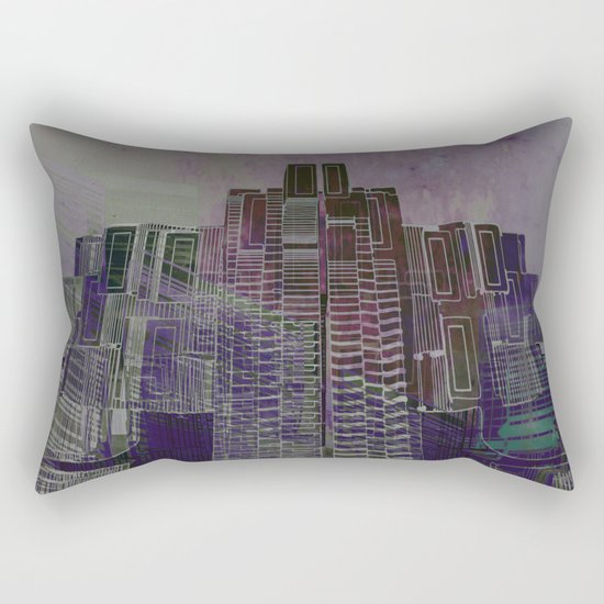 Urban Bubble into Space / 25-08-16 Rectangular Pillow