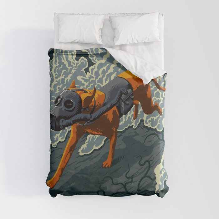 PASSING GAS Duvet Cover