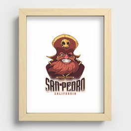 Pirate San Pedro Recessed Framed Print