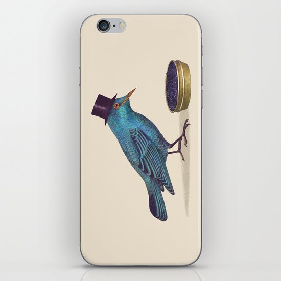 Gentlebirds Prefer Caviar iPhone & iPod Skin