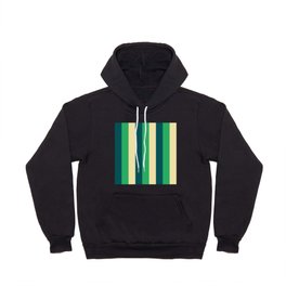 Medium seagreen, dark slate gray, moccasin lines Hoody