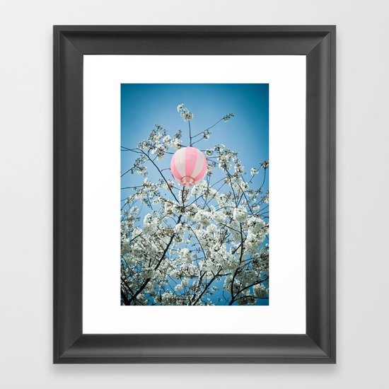 Cherry Bloosom Time Framed Art Print