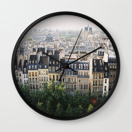 Paris landscape Wall Clock