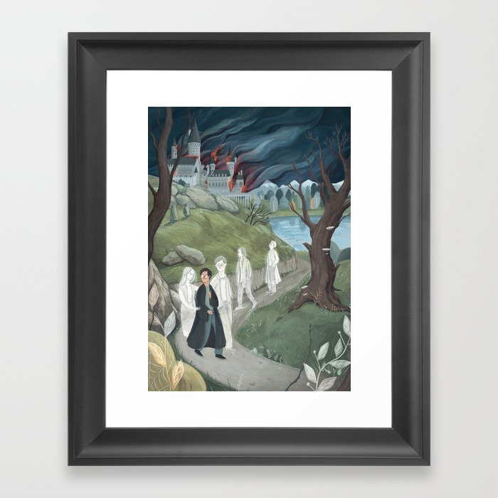 Into the Woods Framed Art Print
