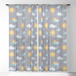  weather Sheer Curtain