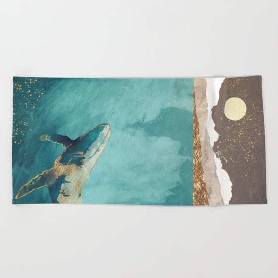 Light Beneath Beach Towel