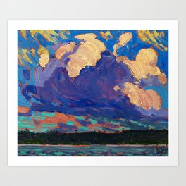 Evening Cloud by Thomas Thomson Art Print