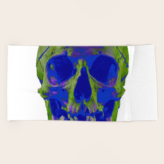 Skull Beach Towel