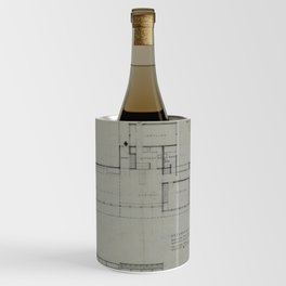 George Fred Keck - Anthony House, Design Drawing (1941) Wine Chiller