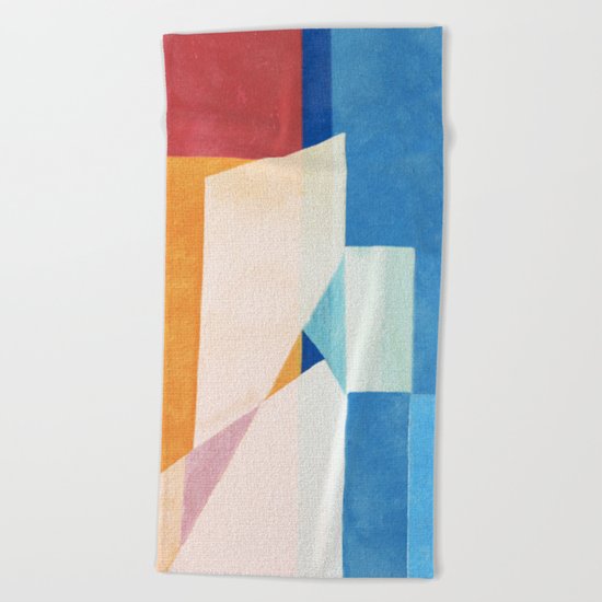 Sailing With Torn Sails Beach Towel