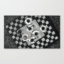 Coffee and Cigarettes Canvas Print