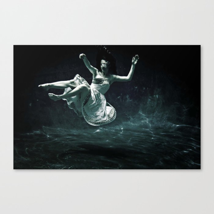 abyss of the disheartened : III Canvas Print