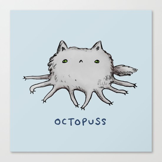 Octopuss Canvas Print