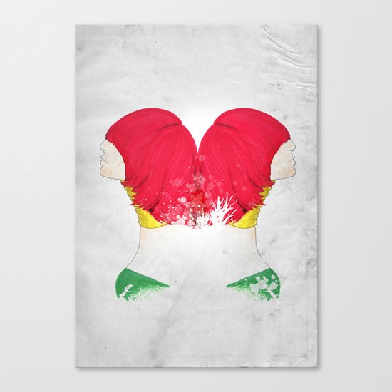 RED'FLECTO Canvas Print