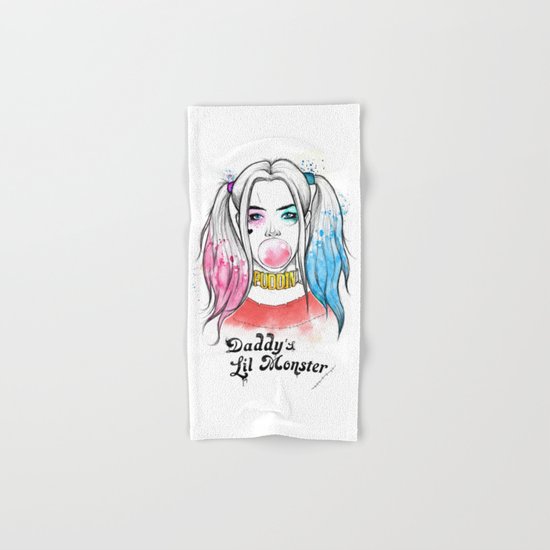 harley quinn Hand & Bath Towel