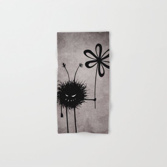 Evil Flower Bug Hand & Bath Towel