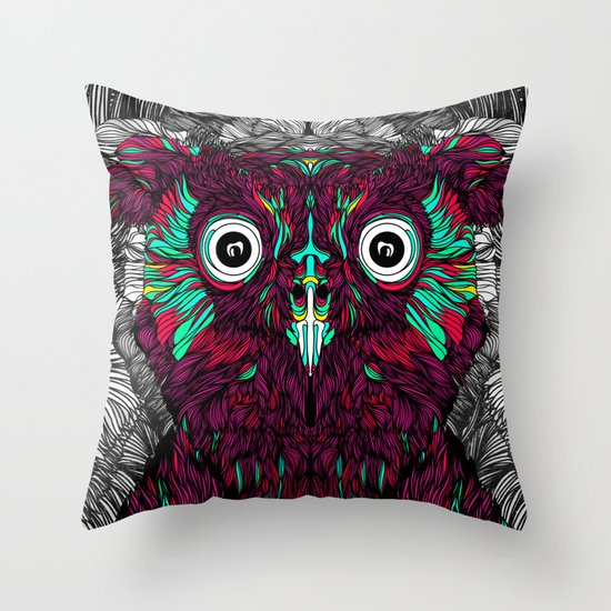 Owl You Need Is Love (Feat. Bryan Gallardo) Throw Pillow