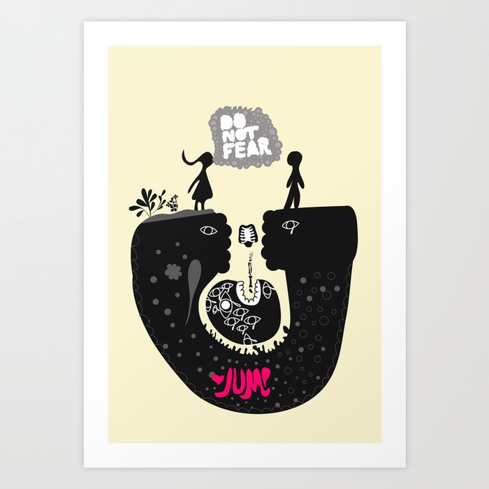 JUMP Art Print
