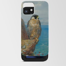 Peregrine at Auchencairn by Archibald Thorburn, 1923 (benefitting The Nature Conservancy) iPhone Card Case