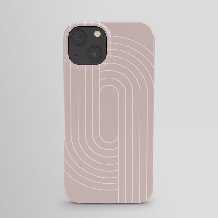Oval Lines Abstract XXI iPhone Case