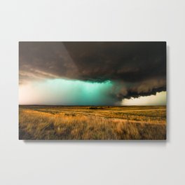 Jewel of the Plains - Storm in Texas Metal Print | Thunderstorms, Rain, Storms, Westernstorm, Landscape, Stormphotography, Nature, Stormclouds, Picturesoftexas, Curated 