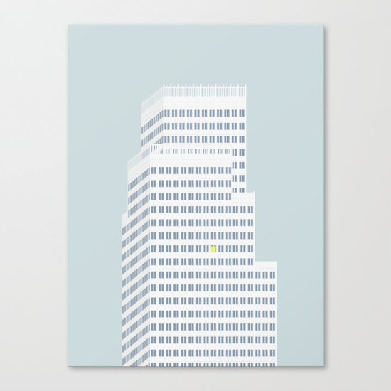 OVER HUSTAGENE Canvas Print
