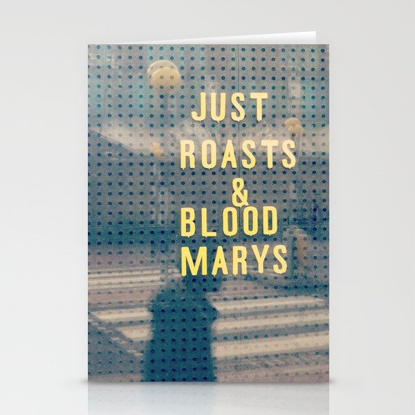 Just Roasts & Bloody Marys Stationery Cards