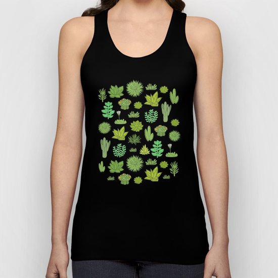 Succulents Unisex Tank Top