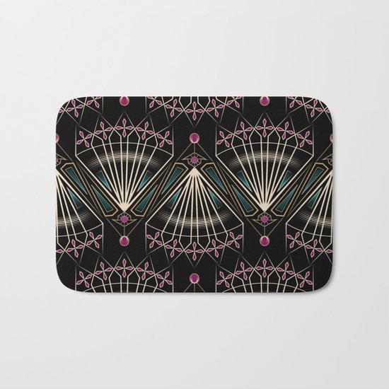 Art Deco . "Venice ". Bath Mat